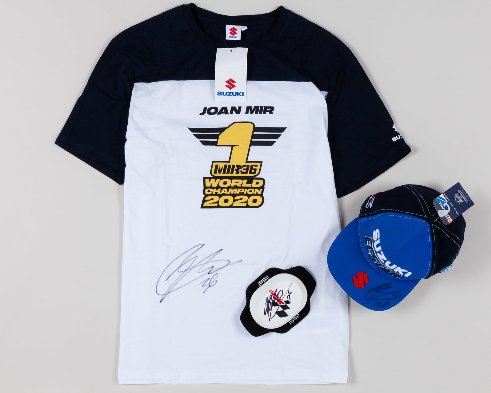 Collection of Joan Mir Signed MotoGP Items (1 of 4)