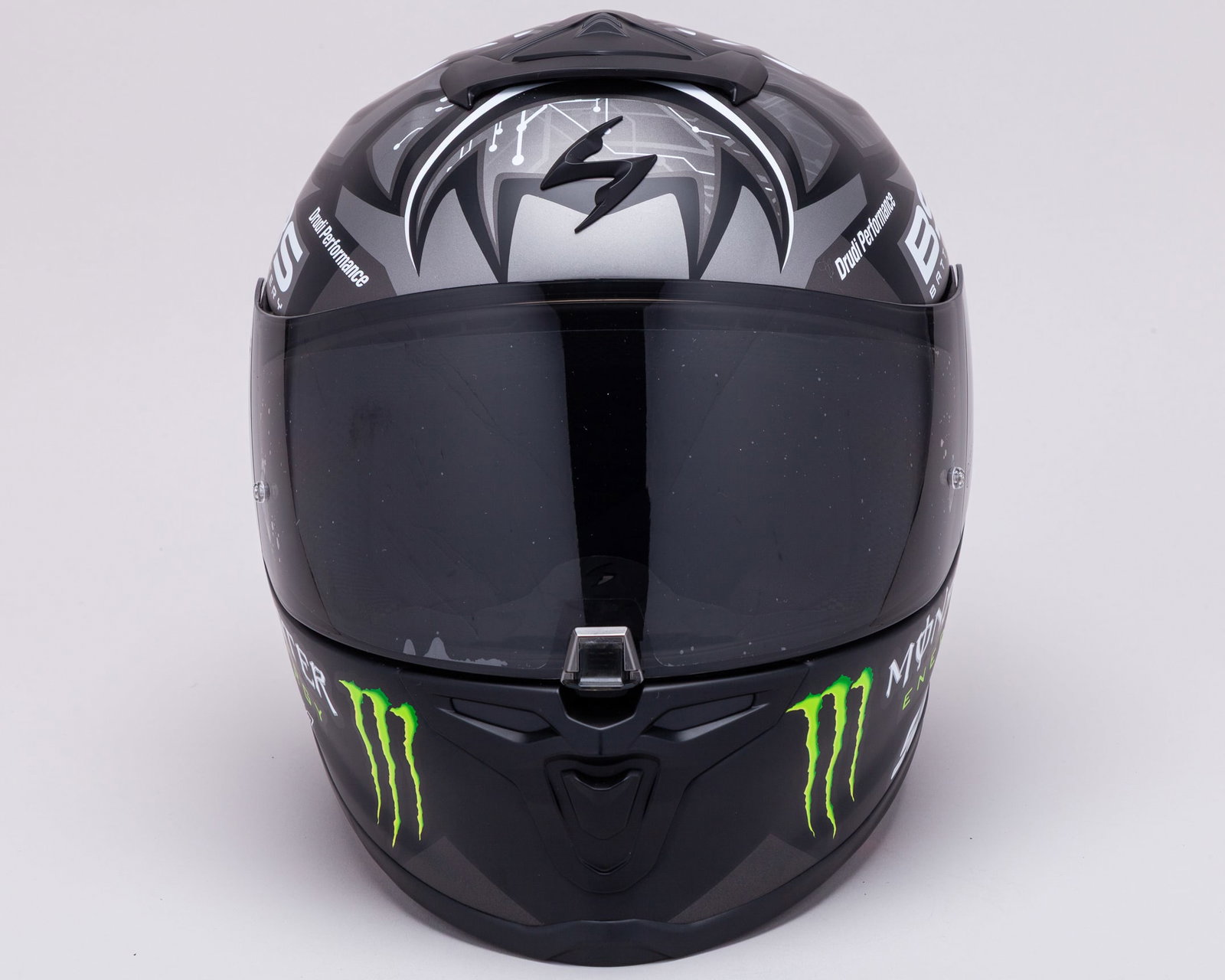 Fabio Quartararo Signed Scorpion EXO-R1 Air Full Size Replica Helmet (1 of 9)