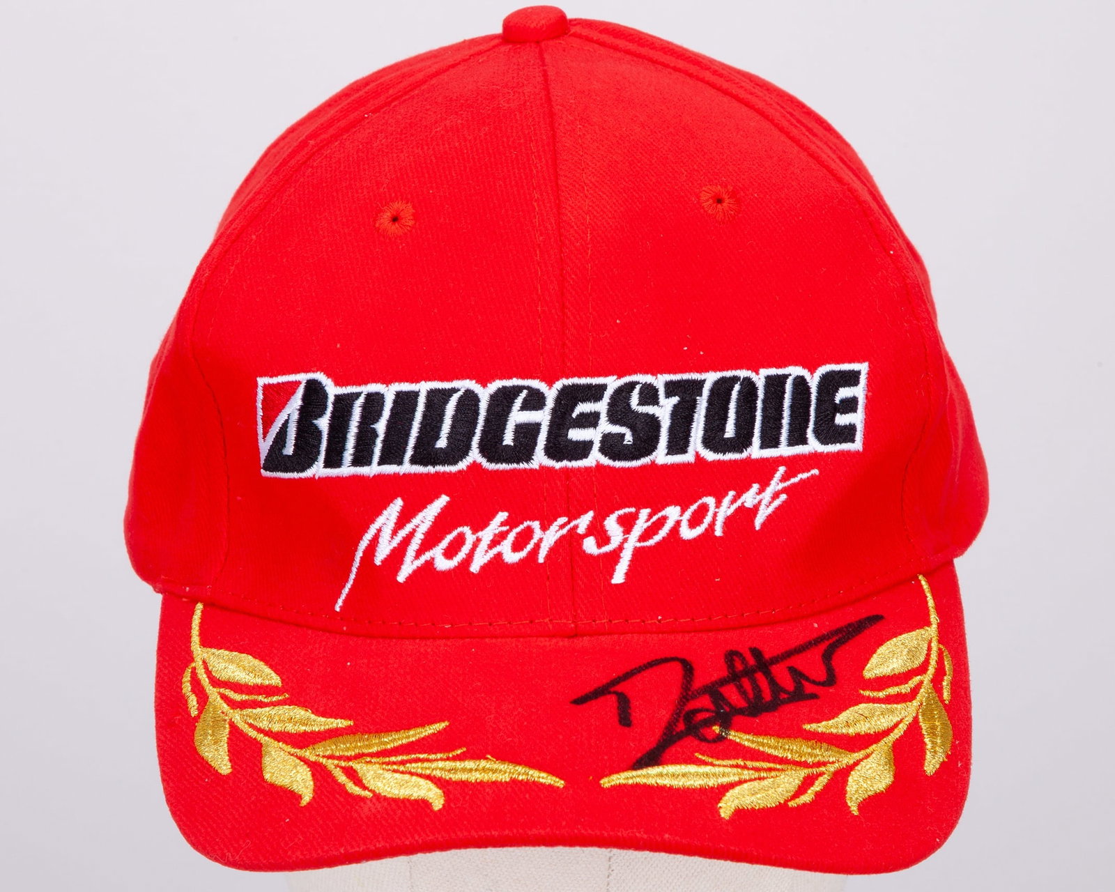 Bridgestone Red Signed Cap (1 of 5)