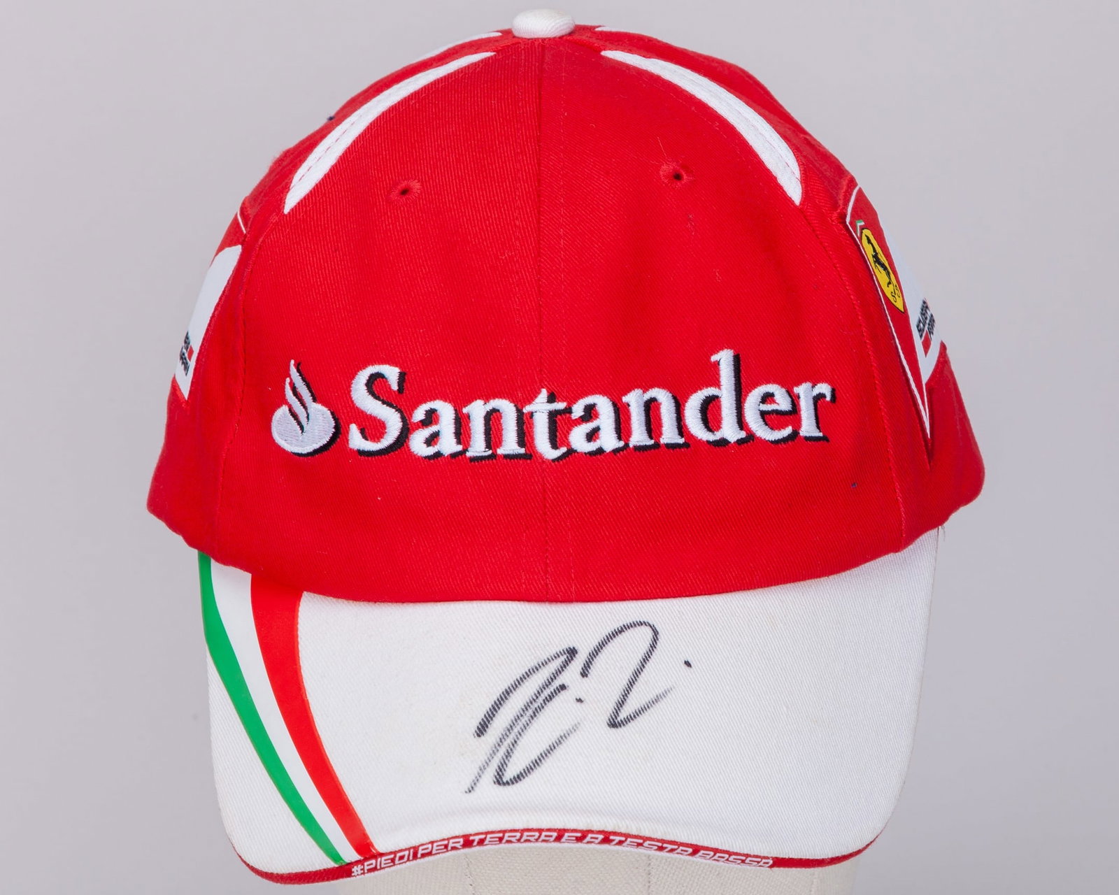 Kimi Raikkonen Signed Ferrari Cap (1 of 6)