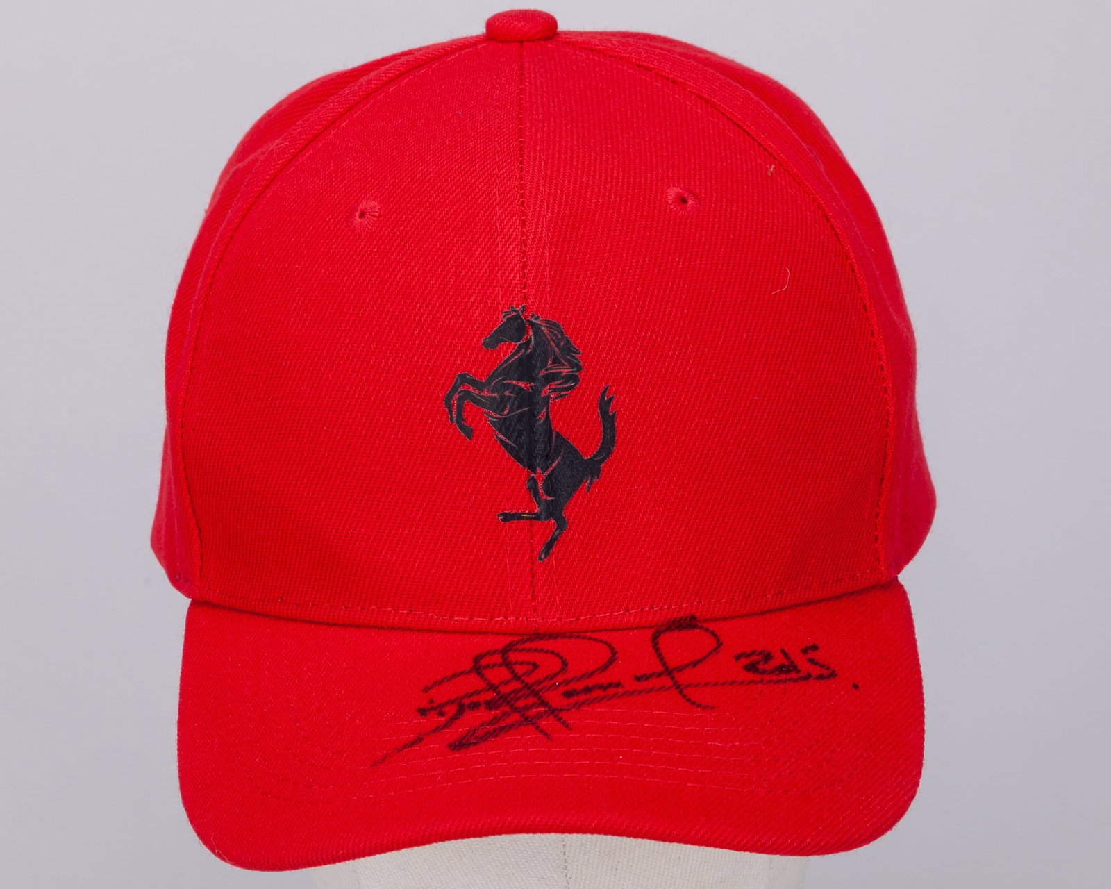 Nigel Mansell Signed Ferrari Cap (1 of 5)