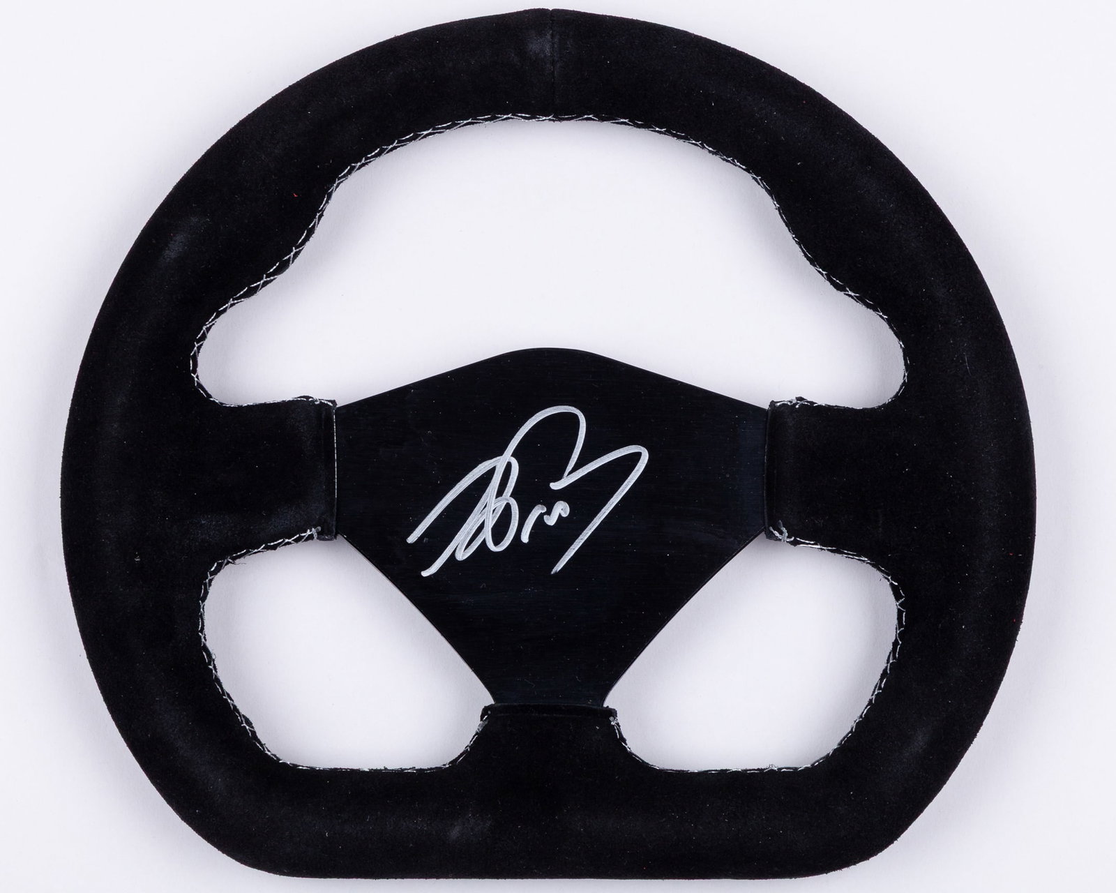 Alain Prost Signed Replica Steering Wheel: Alain Prost Signed Replica Steering Wheel.This replica steering wheel has been personally hand signed by the 4-time F1 World Champion.