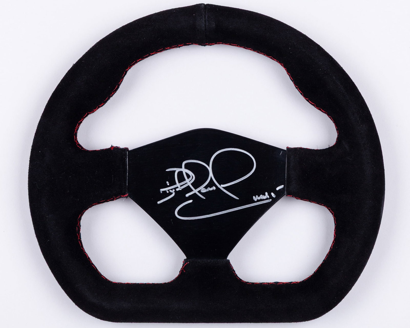 Nigel Mansell Signed Replica Steering Wheel (1 of 3)