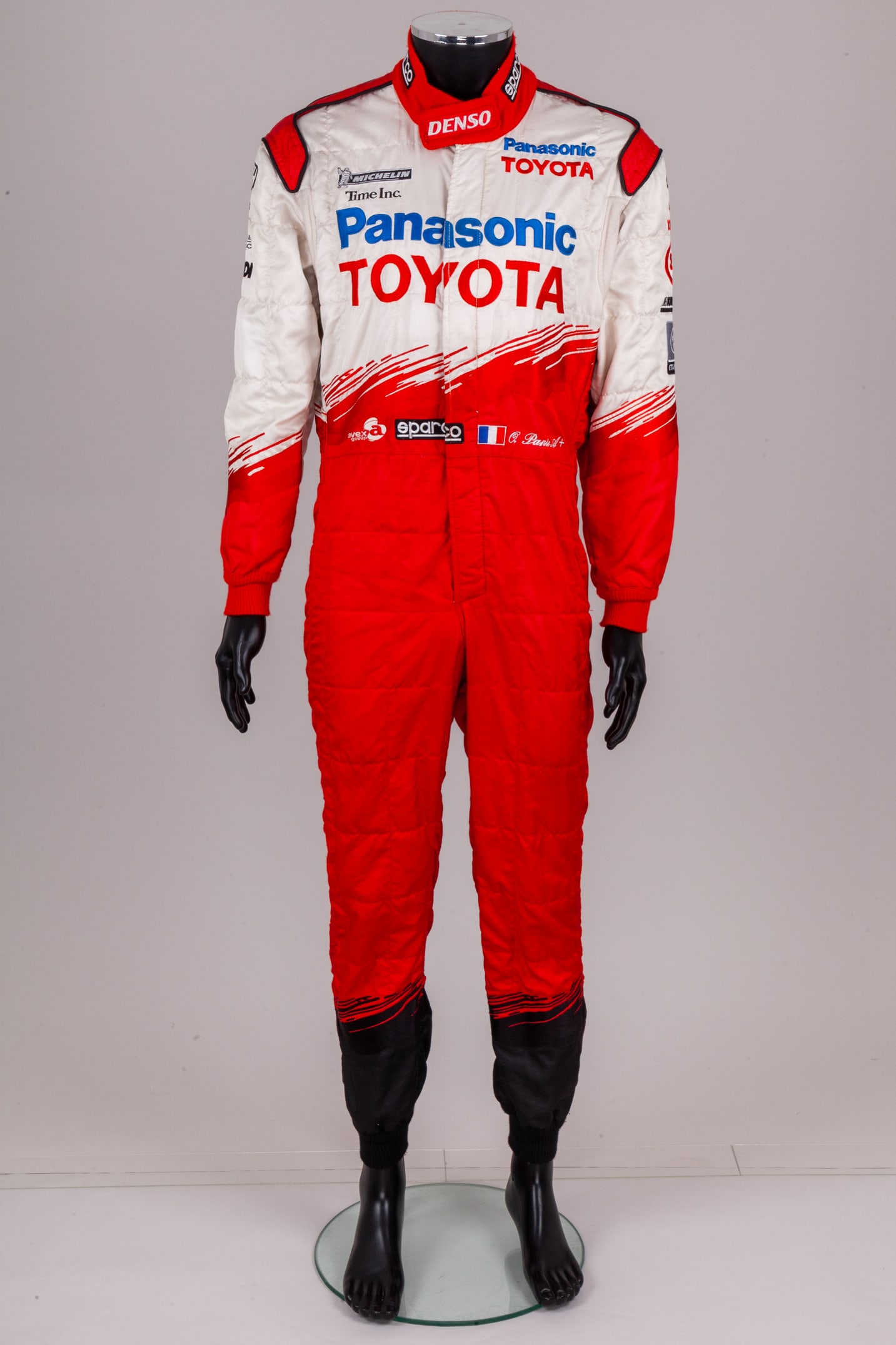 Olivier Panis 2004 Toyota Race Used Suit (1 of 11)