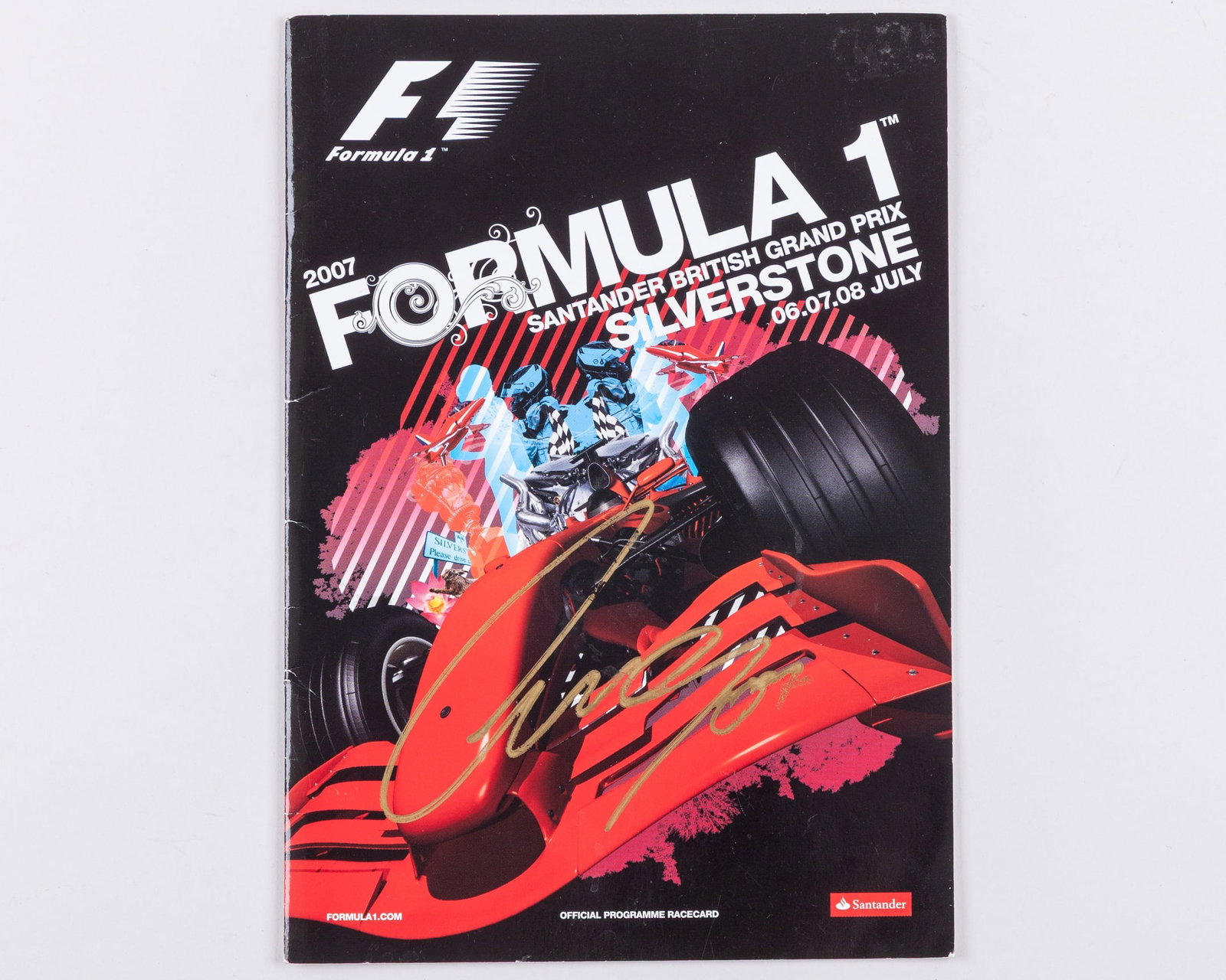 Lewis Hamilton 2007 Signed British Grand Prix 2007 Race Card Brochure: Lewis Hamilton 2007 Signed British Grand Prix 2007 Race Card Brochure.This 2007 British Grand Prix race card brochure is hand signed and dated 07 by the 7-time F1 World Champion.