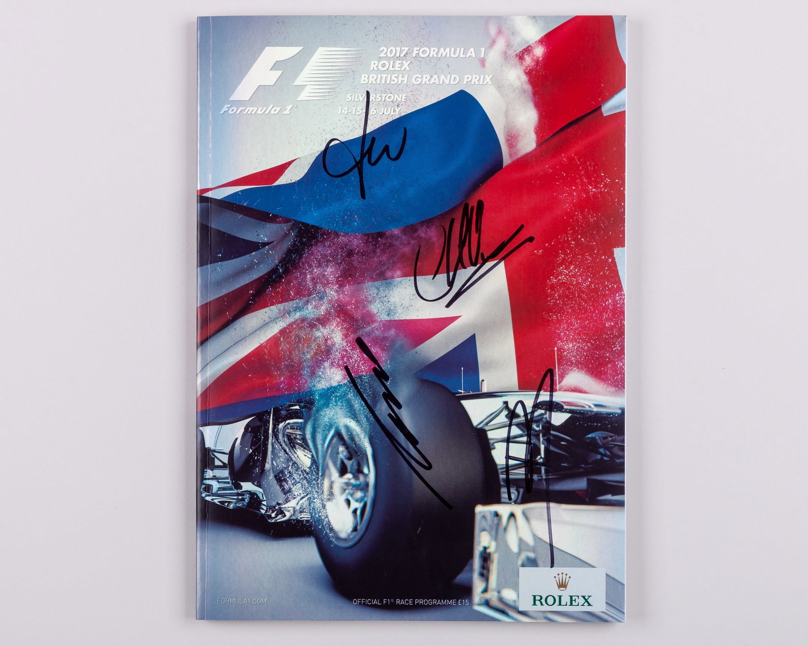 Formula One Signed Programme - 2017 British Grand Prix (1 of 12)