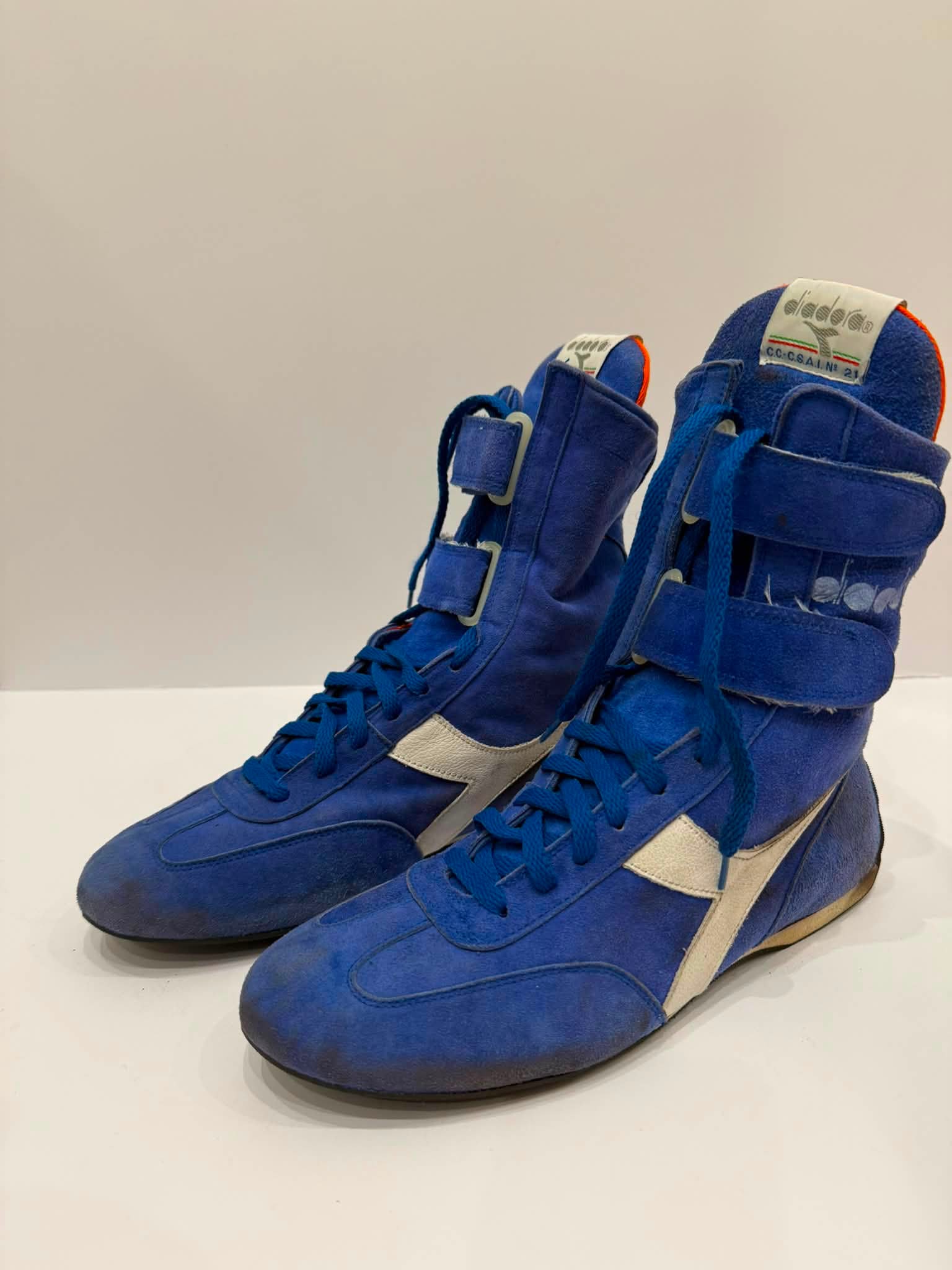 Ayrton Senna 1994 Signed Williams Renault Used Boots: Ayrton Senna 1994 Signed Williams Renault Used Boots.This is a pair of race-used boots was worn by Ayrton Senna during the 1994 Formula One World Championship season while driving for Williams Renault