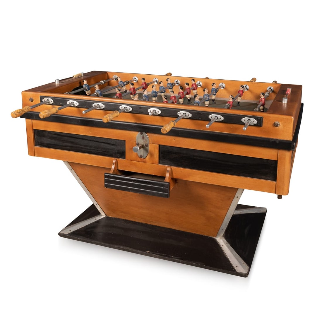 STUNNING MID 20thC FRENCH ART DECO FOOTBALL TABLE GAME (1 of 20)