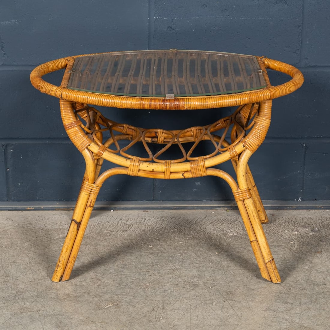 VINTAGE 20thC ITALIAN BAMBOO CONSERVATORY SUITE c.1970 - 10