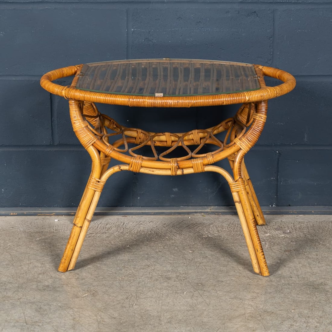 VINTAGE 20thC ITALIAN BAMBOO CONSERVATORY SUITE c.1970 - 8