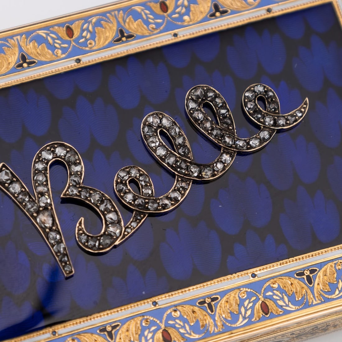 19thC SWISS 18k GOLD & ENAMEL MUSICAL SNUFF BOX, SENÉ & DÉTALLA c.1800 - 20