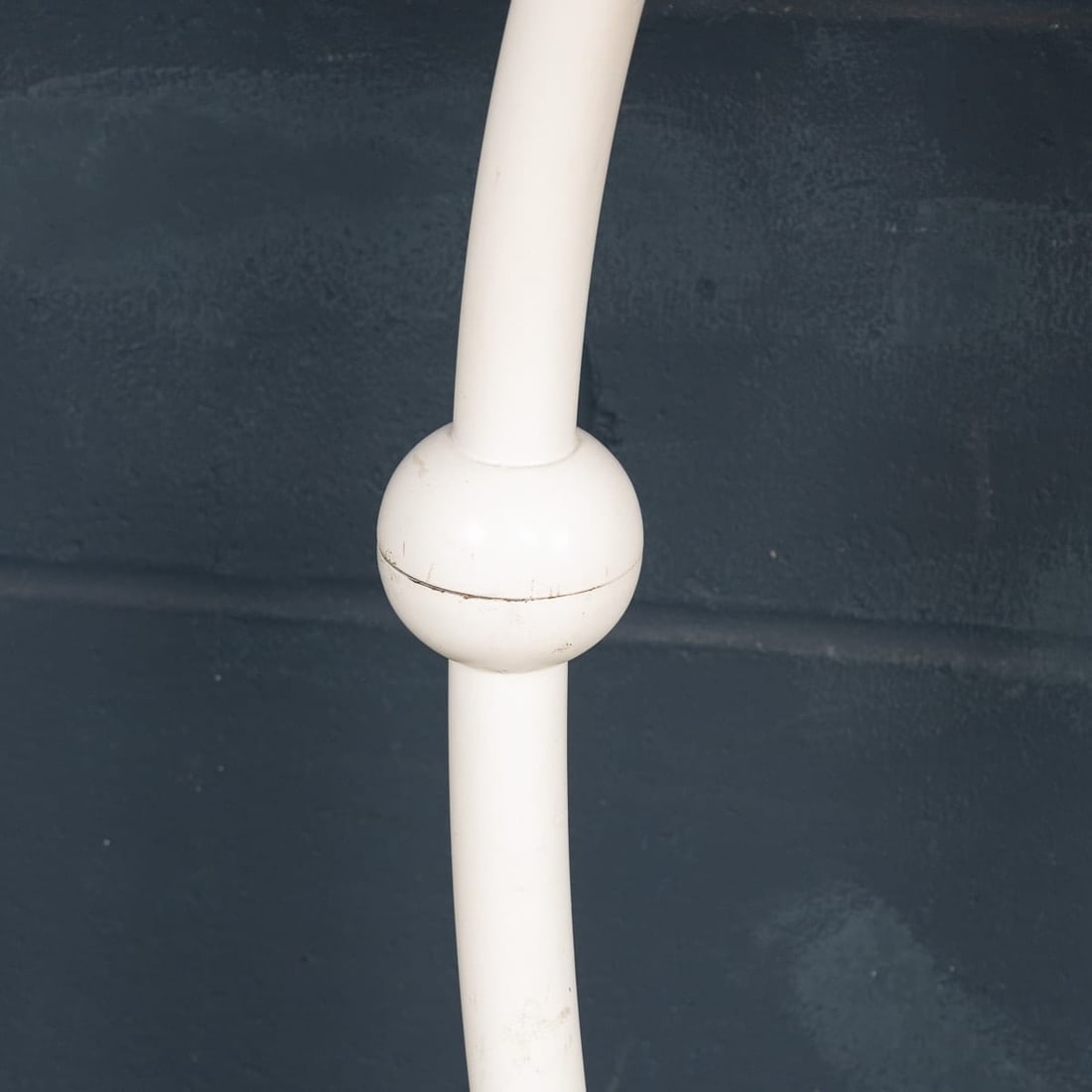 20thC ITALIAN WHITE "SERPENTE" FLOOR LAMP BY ELIO MARTINELLI FOR MARTINELLI LUCE - 10