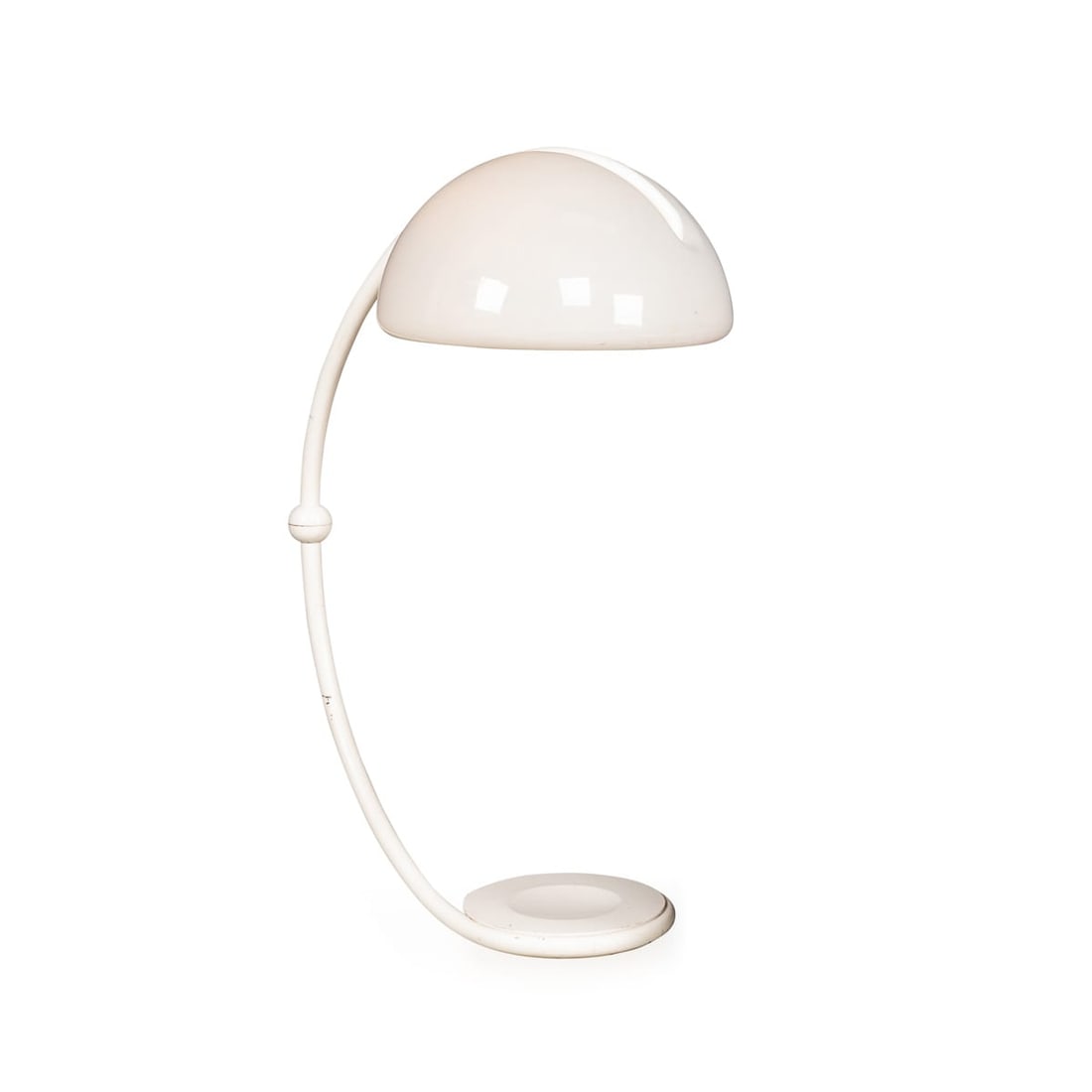 20thC ITALIAN WHITE "SERPENTE" FLOOR LAMP BY ELIO MARTINELLI FOR MARTINELLI LUCE (1 of 19)