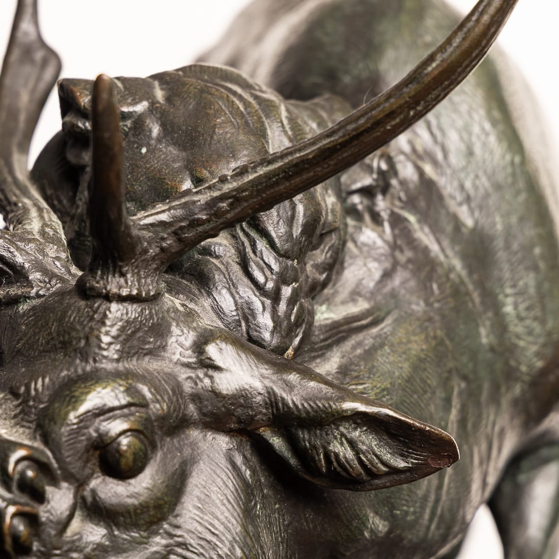 FRENCH BRONZE PANTHER & STAG HUNTING SCENE, ANTOINE-LOUIS BARYE (1796-1875) - 20