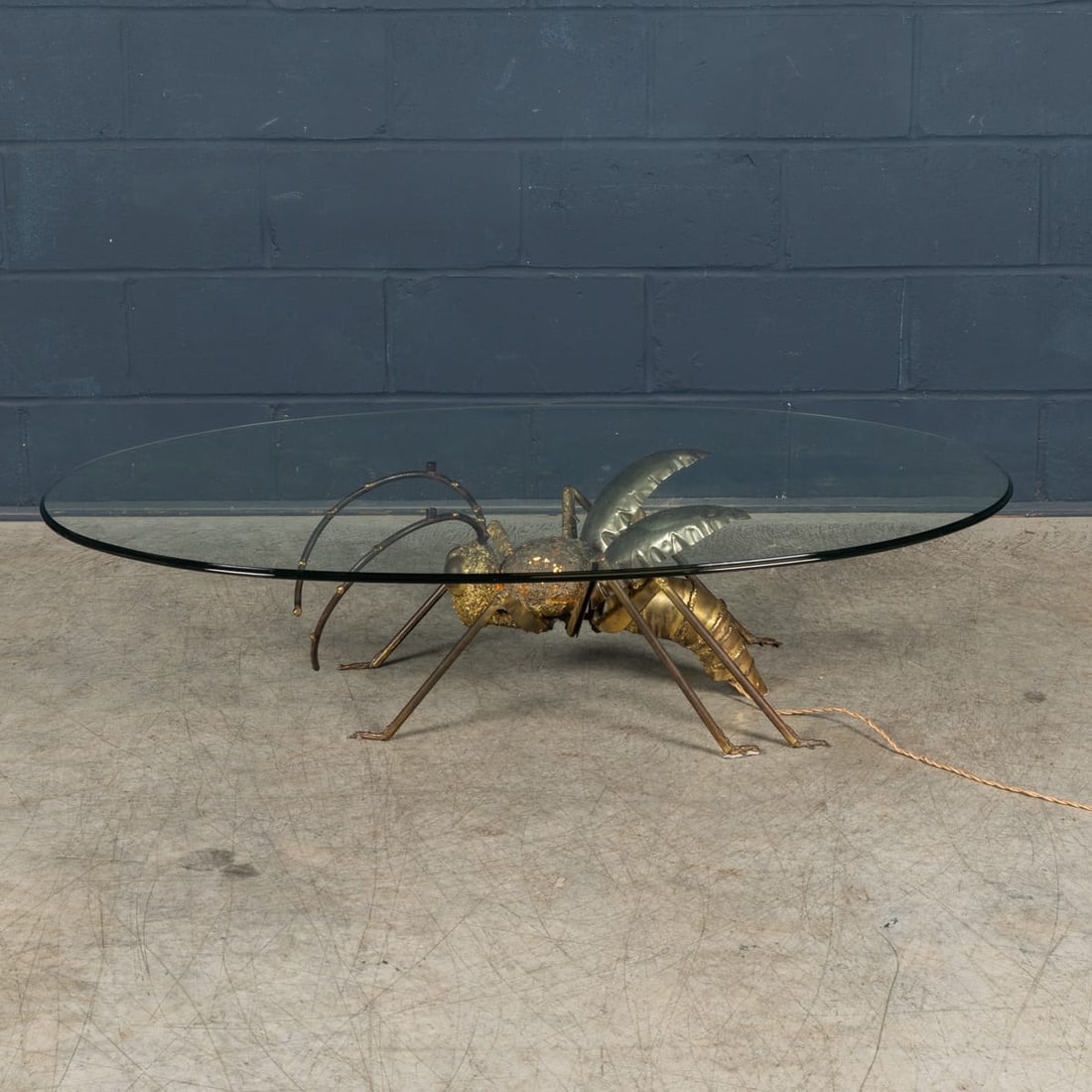 VINTAGE 20thC FRENCH ILLUMINATING COFFEE TABLE BY HENRI FERNANDEZ c.1970 - 6
