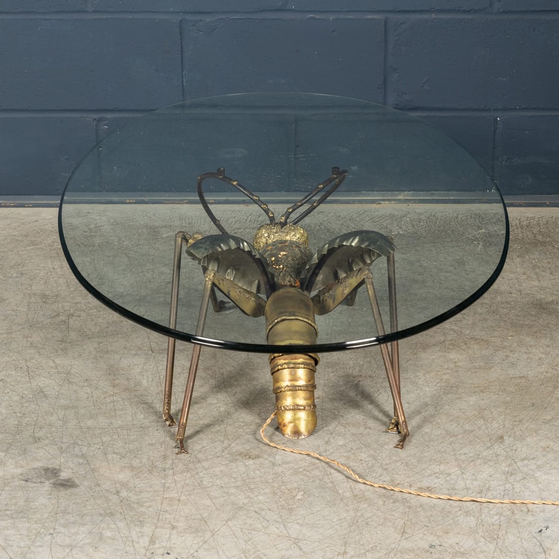 VINTAGE 20thC FRENCH ILLUMINATING COFFEE TABLE BY HENRI FERNANDEZ c.1970 - 7