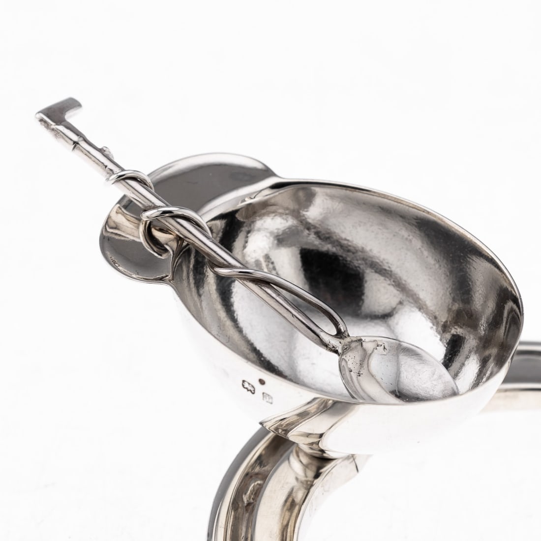ANTIQUE 20thC ENGLISH SOLID SILVER NOVELTY JOCKEY CONDIMENT SET c.1908 - 14