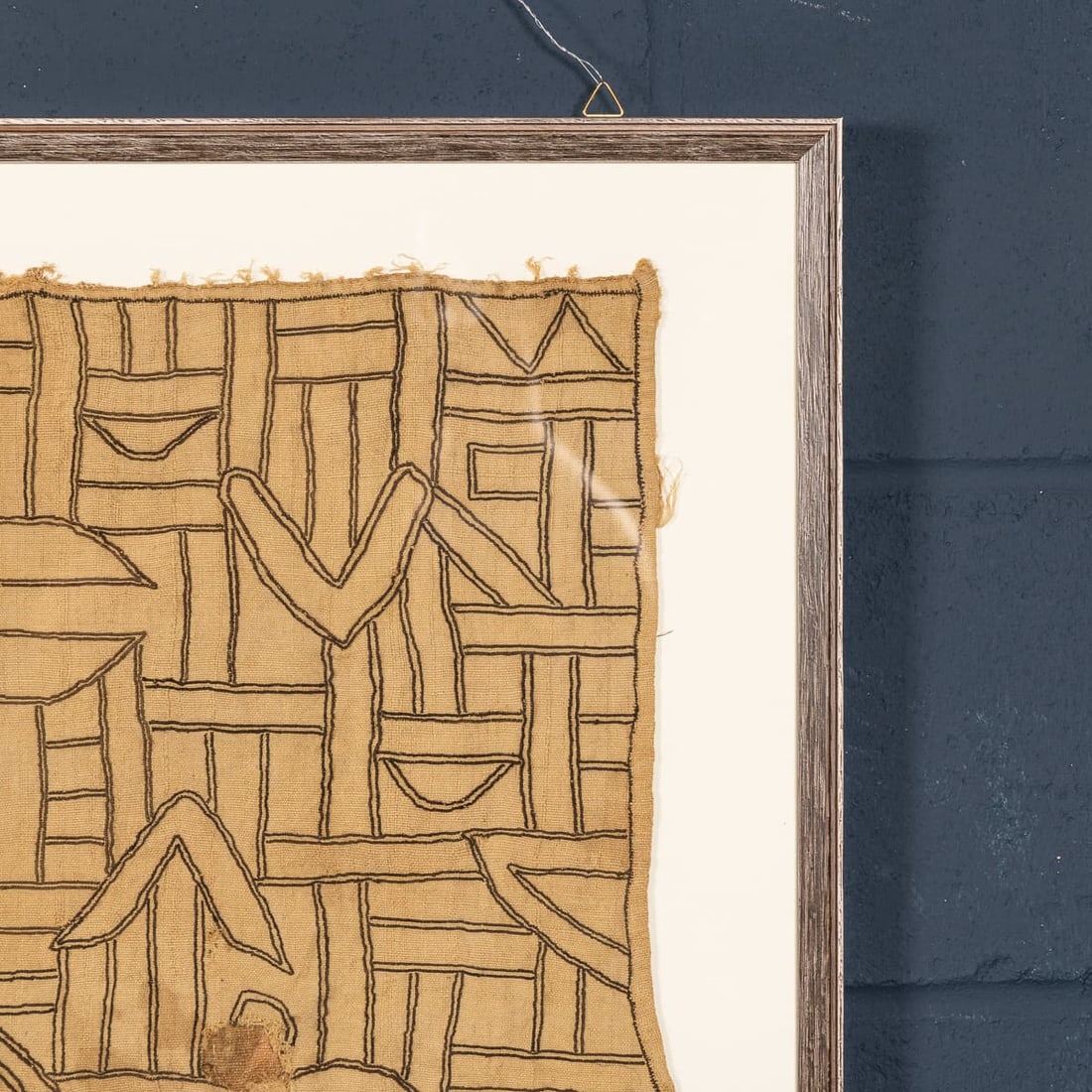 20thC KUBA RAFFIA PRESTIGE TEXTILE, DEMOCRATIC REPUBLIC OF THE CONGO - 7
