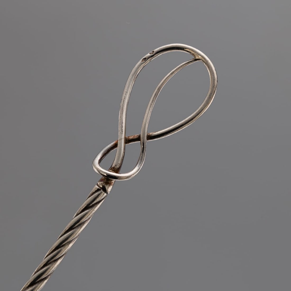 VINTAGE 20thC SET OF 10 HERMÈS GILT SOLID SILVER GILT CHAMPAGNE STIRRERS, FRANCE - 3
