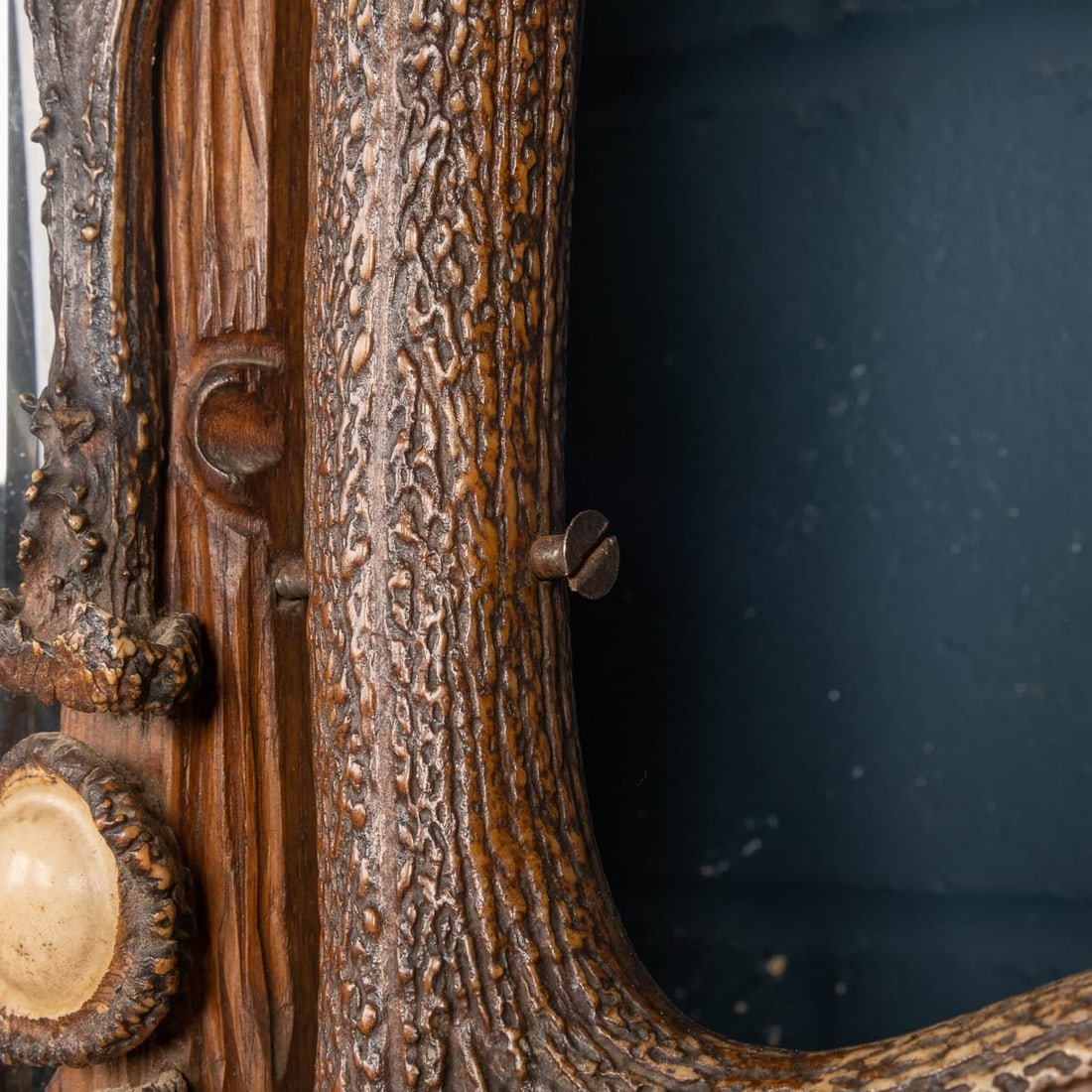 ANTIQUE 19thC BLACK FOREST HALL STAND, SWISS-GERMAN, CIRCA 1890 - 14