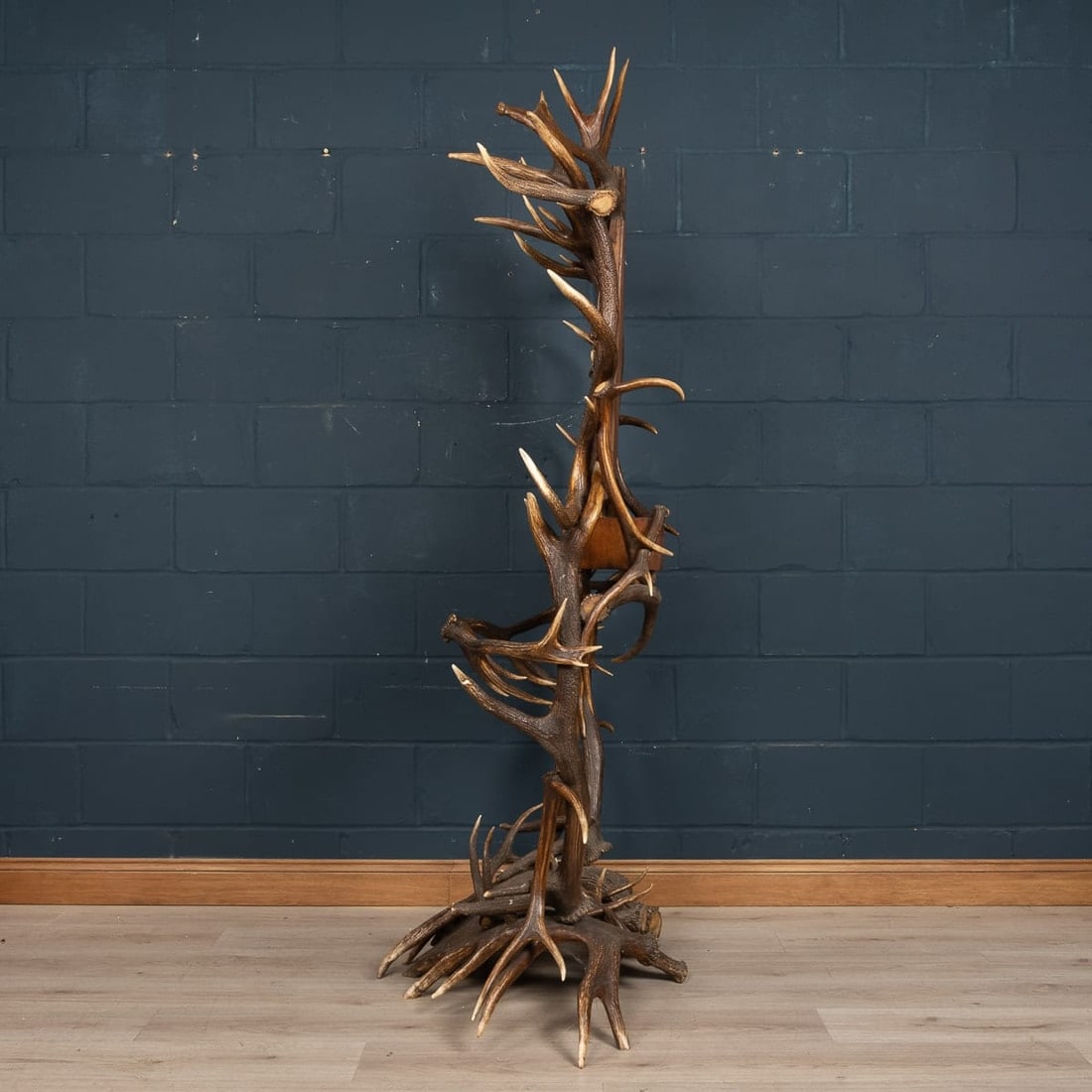 ANTIQUE 19thC BLACK FOREST HALL STAND, SWISS-GERMAN, CIRCA 1890 - 3