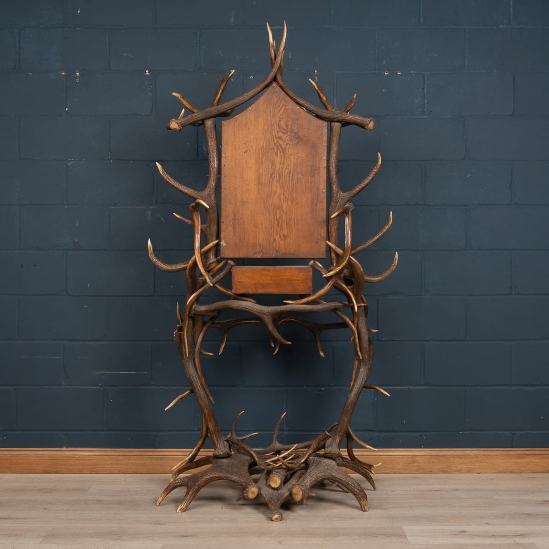 ANTIQUE 19thC BLACK FOREST HALL STAND, SWISS-GERMAN, CIRCA 1890 - 4