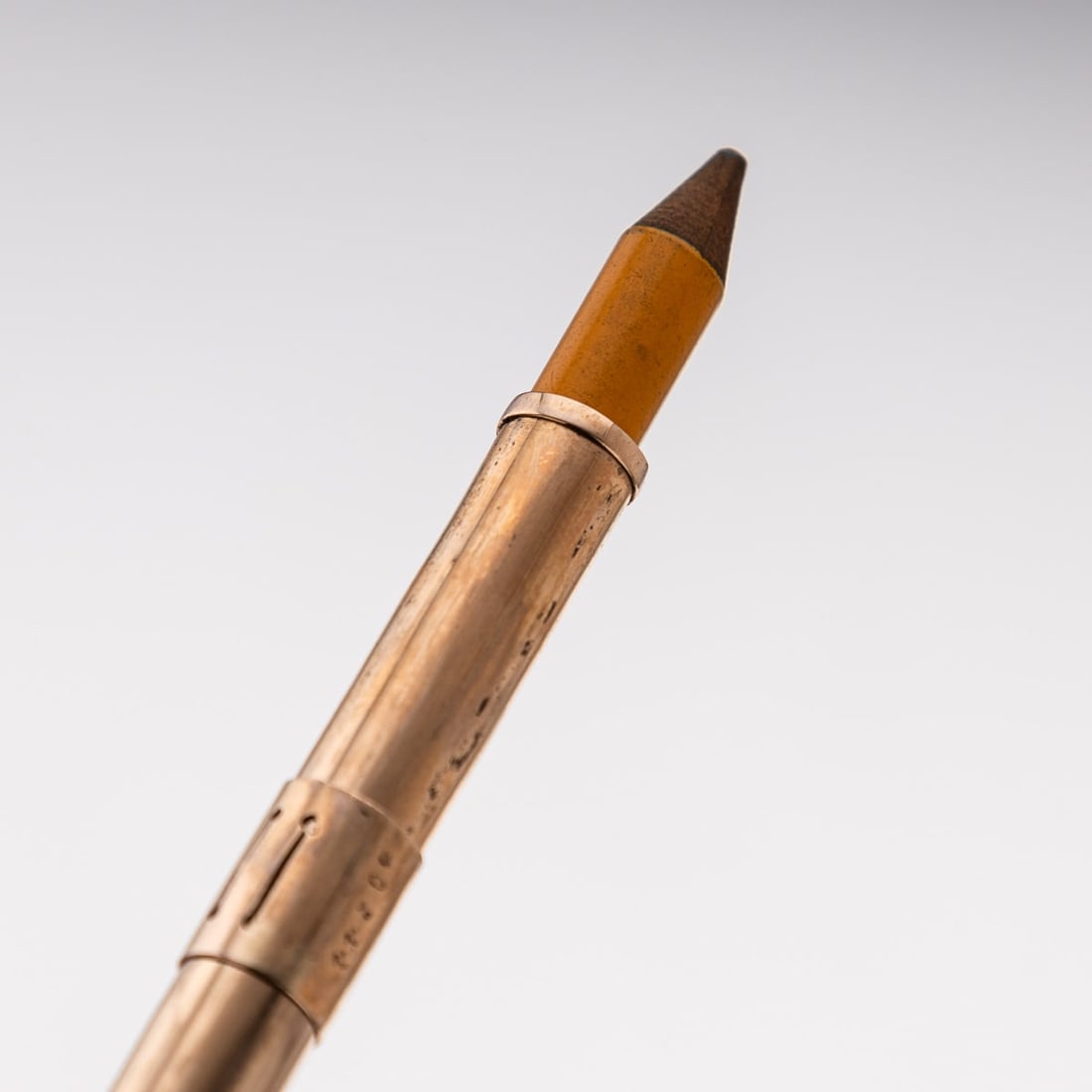 ANTIQUE 20thC FRENCH SOLID GOLD & SAPPHIRE RETRACTABLE PENCIL c.1900 - 12
