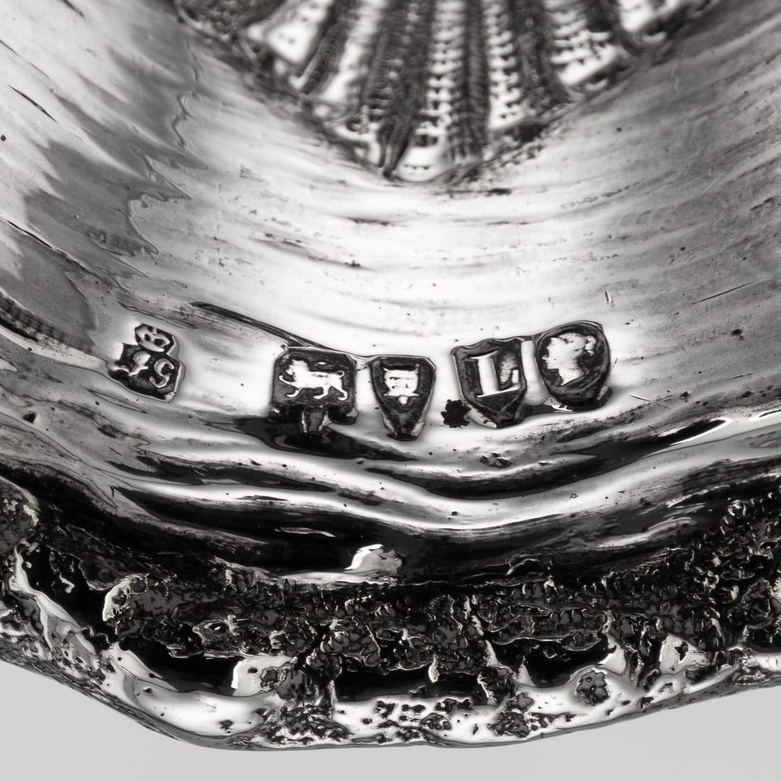 ANTIQUE 19thC VICTORIAN SOLID SILVER DESK / DINNER BELL c.1886 - 16