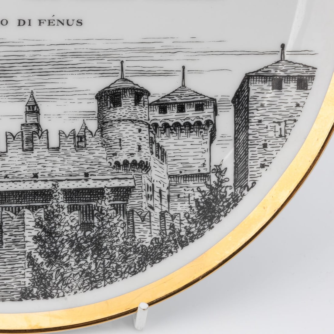 20thC SET OF FOUR "RECIPE" PLATES BY FORNASETTI, COMMISSIONED BY FIAT c.1950 - 5