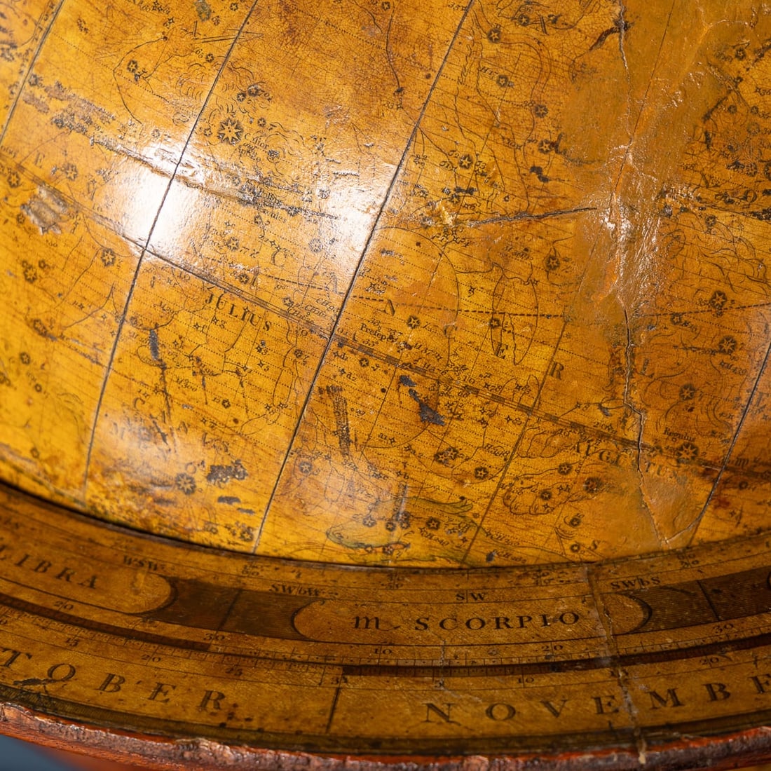 ANTIQUE 19thC PAIR OF CARY'S 12 INCH TERRESTRIAL & CELESTIAL GLOBES c.1821 - 12