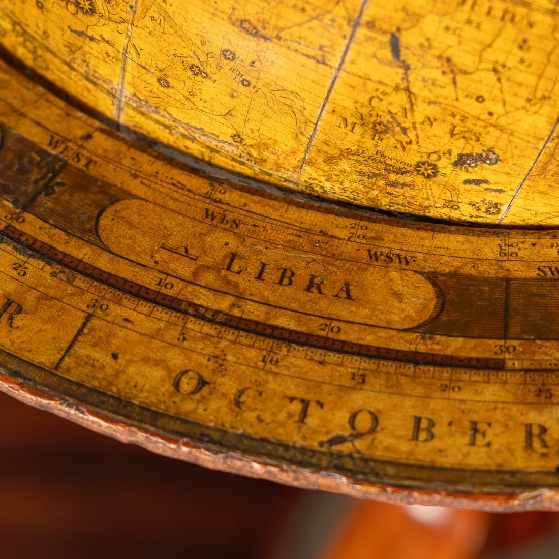 ANTIQUE 19thC PAIR OF CARY'S 12 INCH TERRESTRIAL & CELESTIAL GLOBES c.1821 - 14