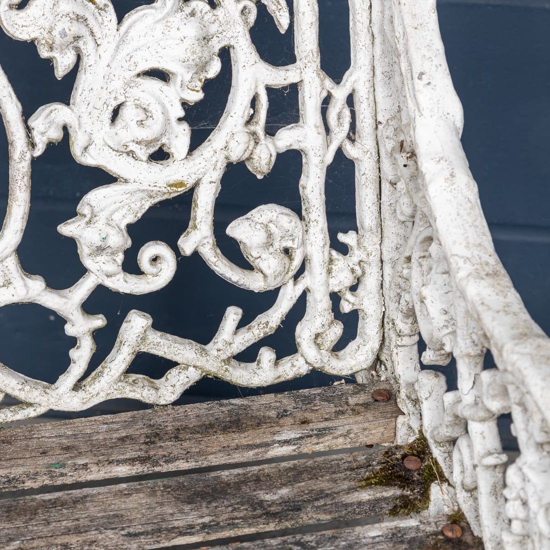 MID 20thC ENGLISH PAIR OF CAST ALUMINIUM GARDEN SEATS - 11