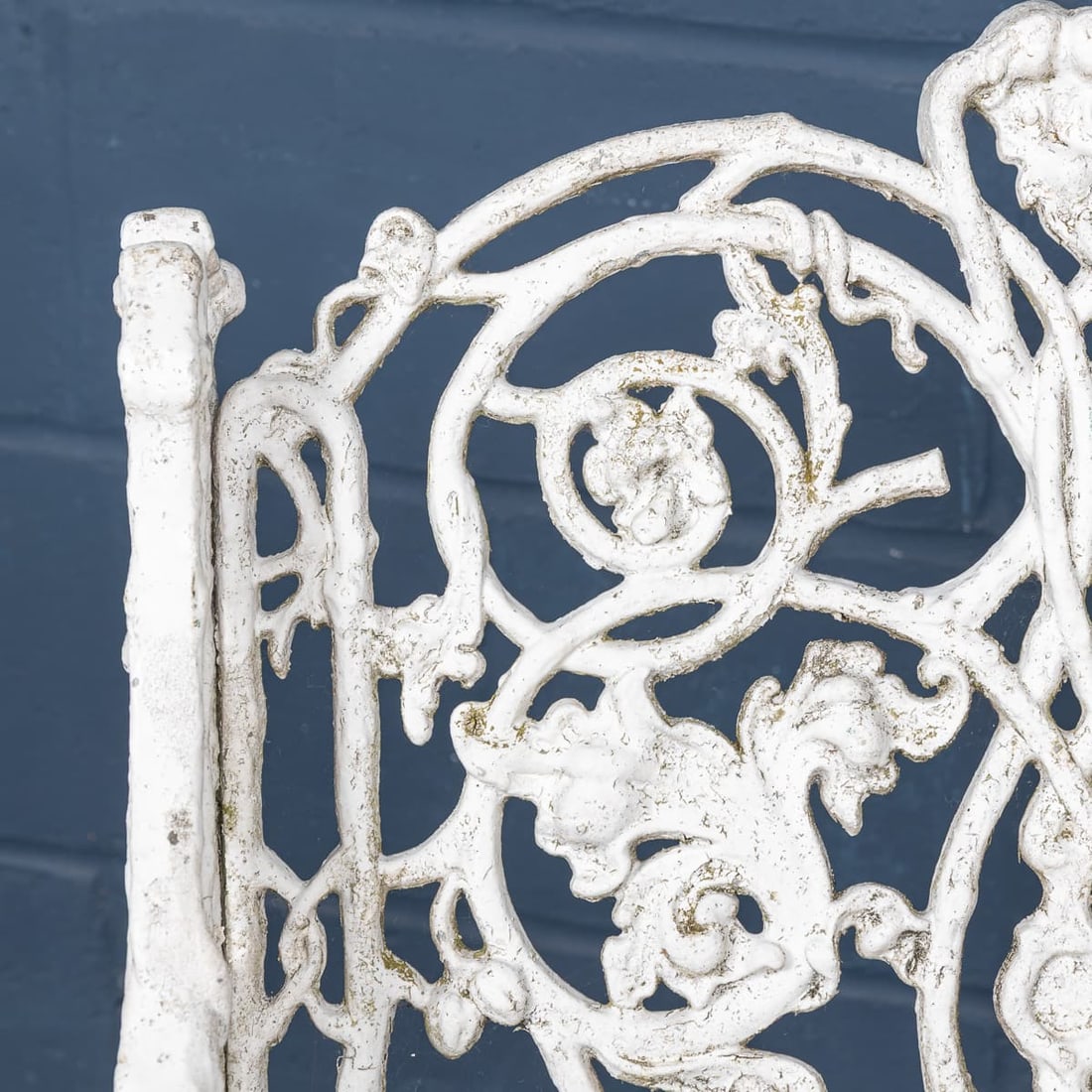 MID 20thC ENGLISH PAIR OF CAST ALUMINIUM GARDEN SEATS - 12