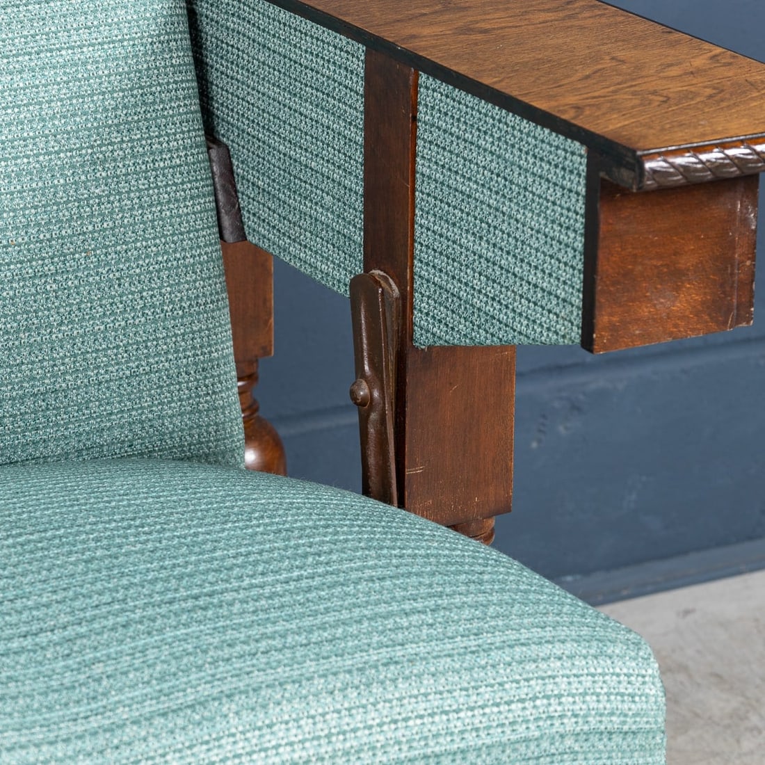 20thC ENGLISH METAMORPHIC "SETTEE TABLE" BY R. HAMP & CO, NORTHAMPTON c.1930 - 17