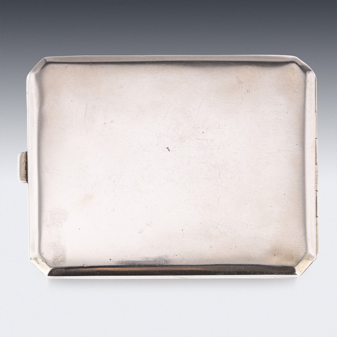 ANTIQUE 20thC AUSTRIAN SOLID SILVER & ENAMEL EROTIC CIGARETTE CASE c.1910 - 3