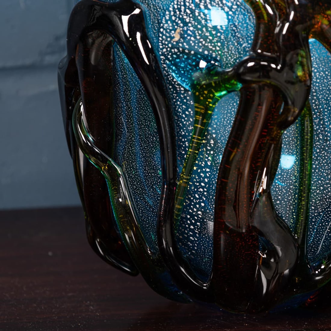 VINTAGE 20thC ITALIAN MURANO GLASS VASE - 11