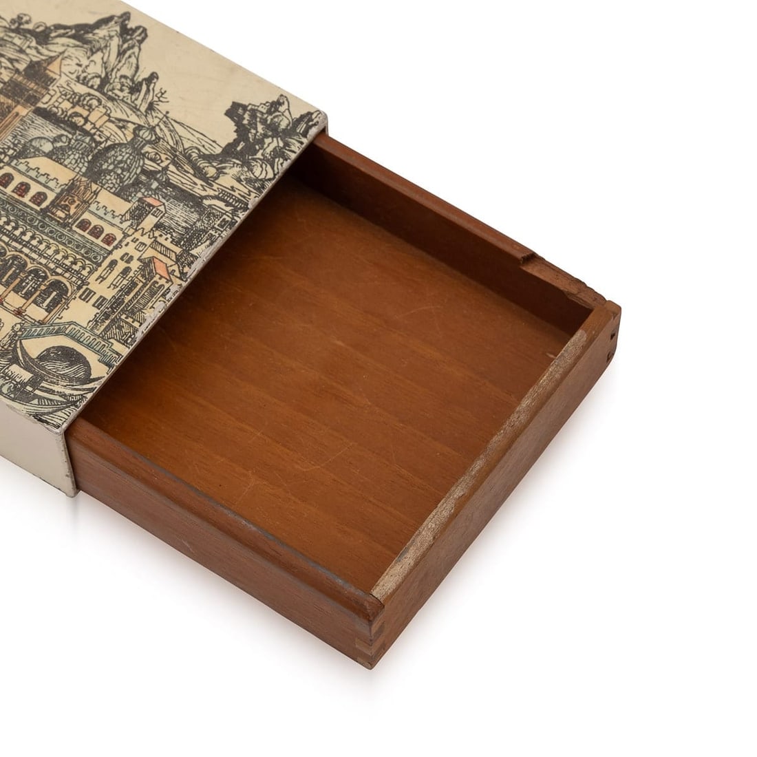 BEAUTIFUL MATCHBOX / TRINKET BOX BY PIERO FORNASETTI, ITALY c.1960/70's - 4
