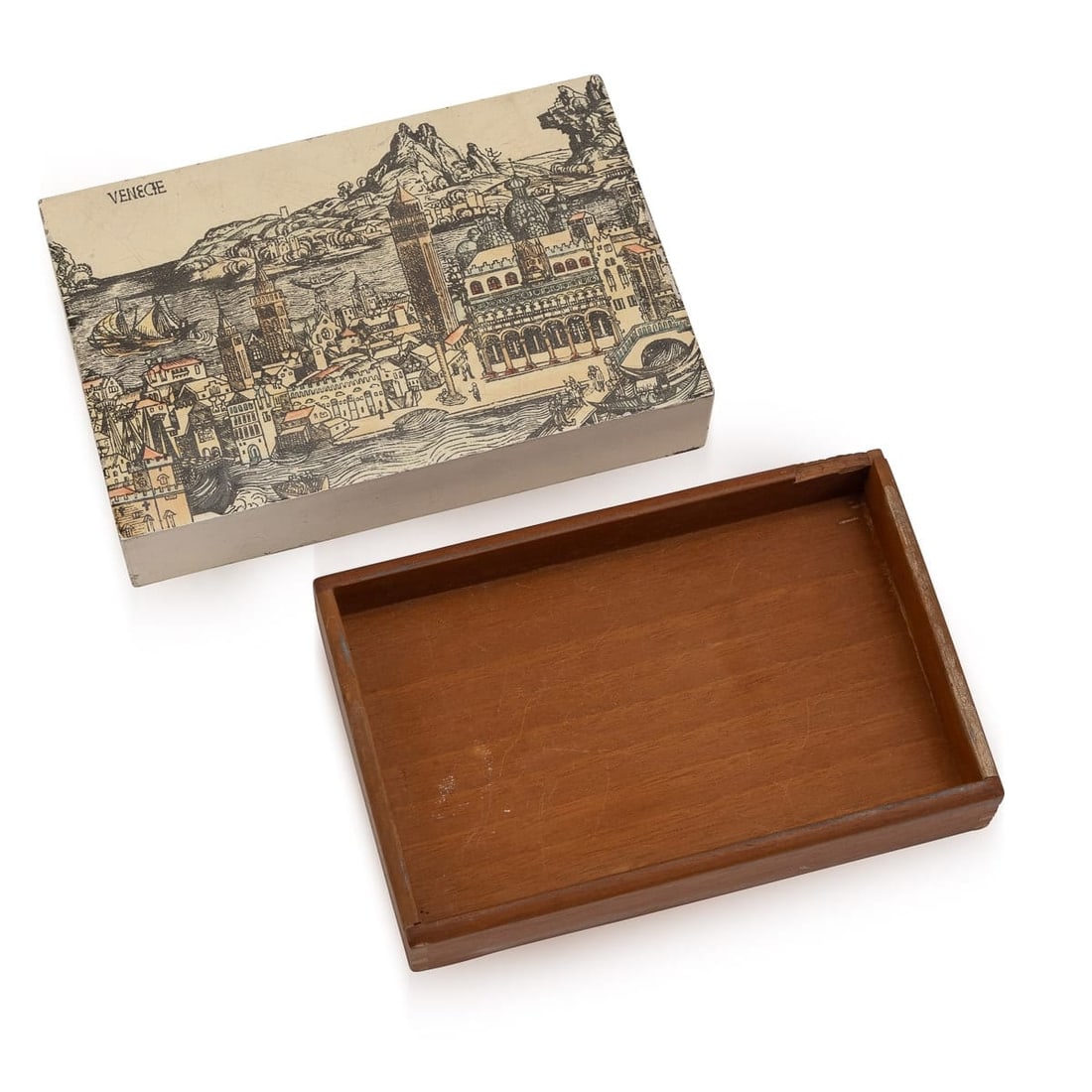 BEAUTIFUL MATCHBOX / TRINKET BOX BY PIERO FORNASETTI, ITALY c.1960/70's - 5