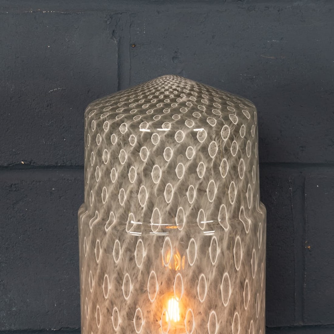 CONTEMPORARY 21stC HAND BLOWN MURANO GLASS TABLE LAMP OF RECENT PRODUCTION, VENICE - 6