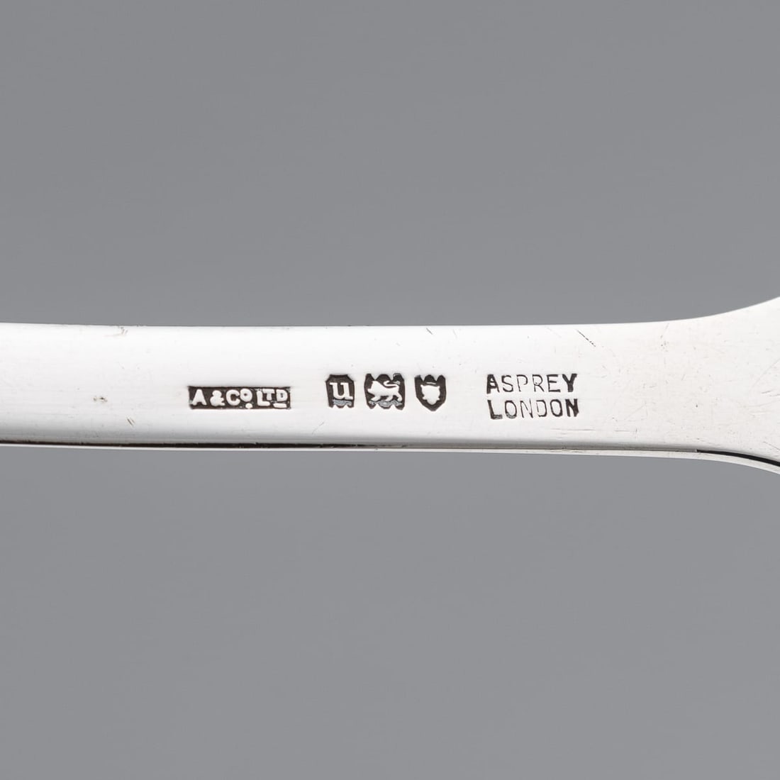 ANTIQUE 20thC ENGLISH SOLID SILVER REGIMENTAL LETTER OPENER BY ASPREY c.1915 - 9