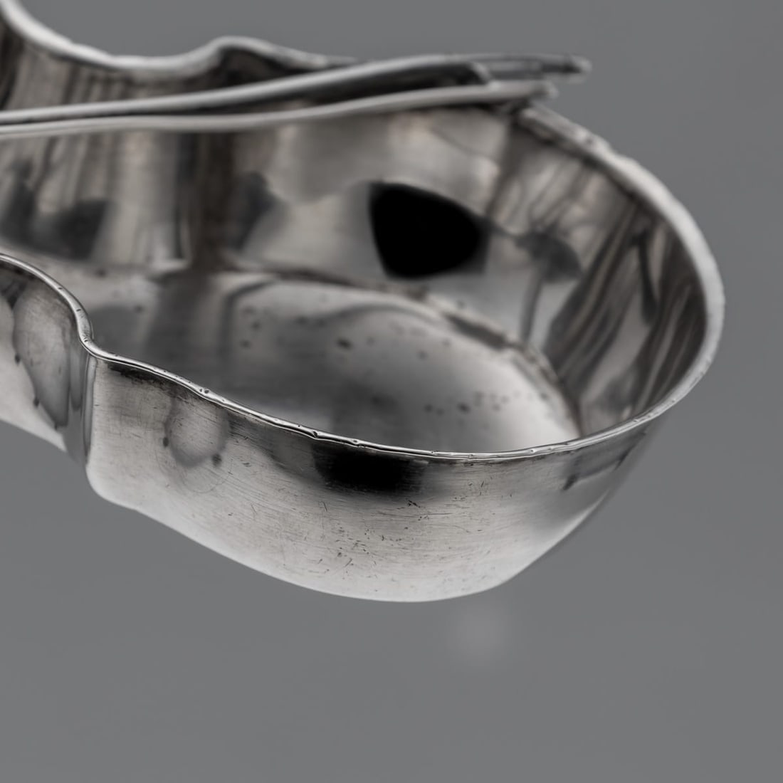 ANTIQUE 20thC EDWARDIAN SOLID SILVER 'CELLO' ASHTRAY, HUKIN & HEATH c.1905 - 10