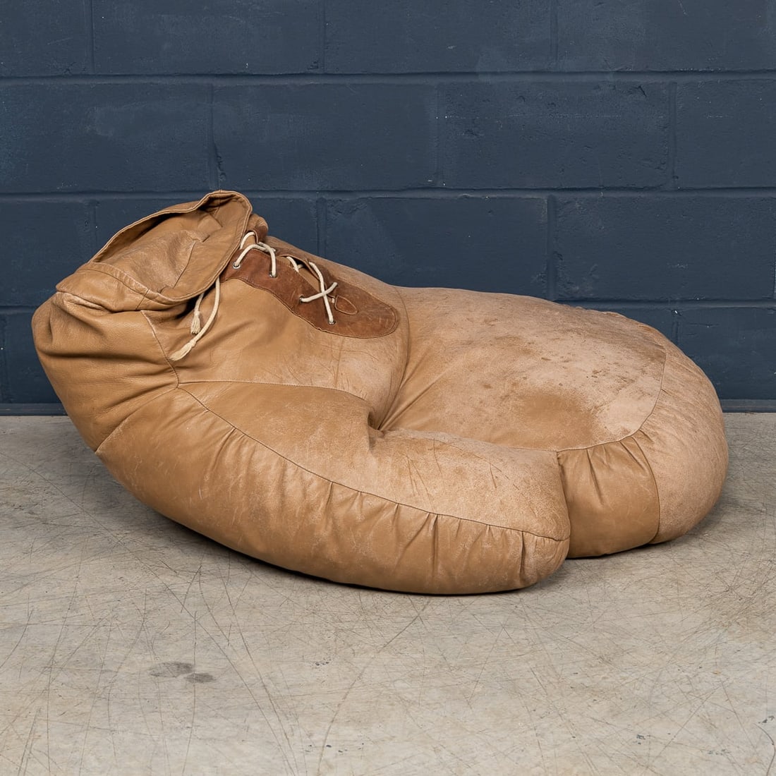 20thC SWISS BOXING GLOVE BEAN BAG BY SUSIAND UELI BERGER FOR DE SEDE c.1970 - 4