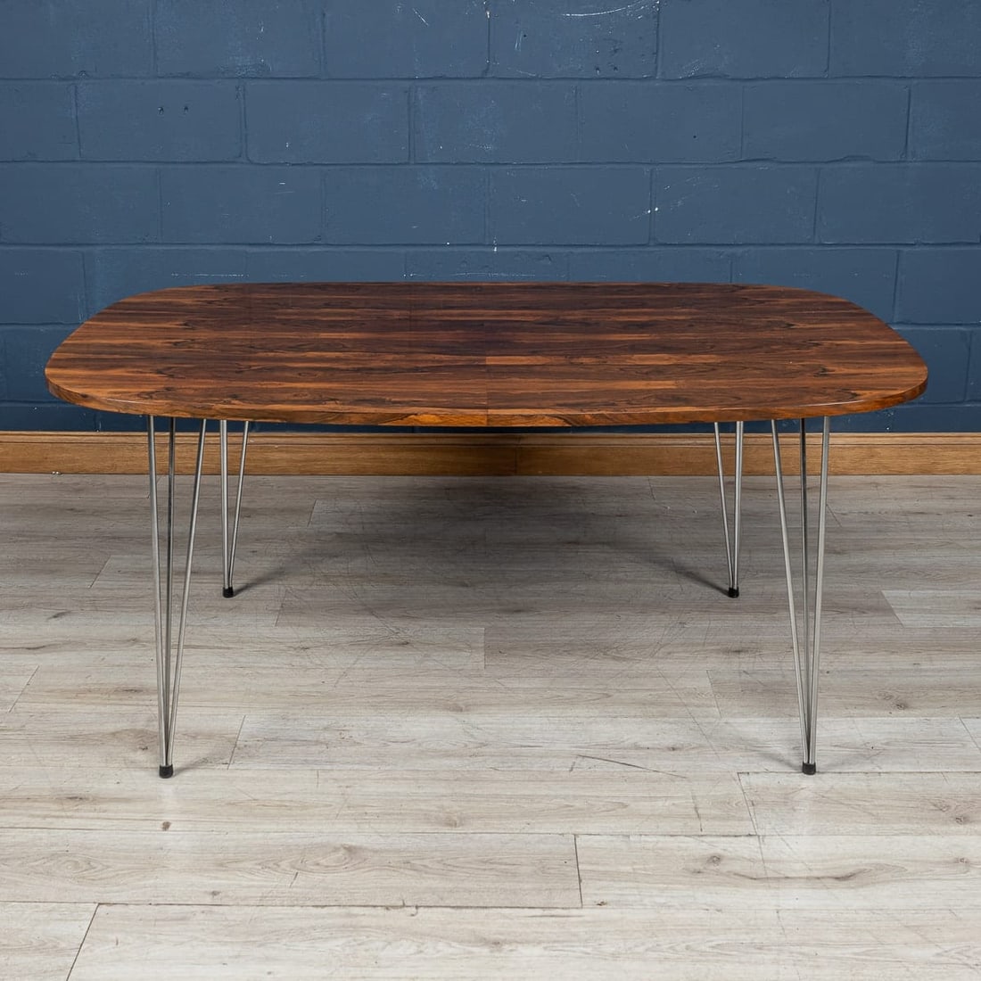 20thC ROSEWOOD DINING TABLE & CHAIRS BY HANS BRATTRUD FOR HOVE MOBLER, NORWAY - 4
