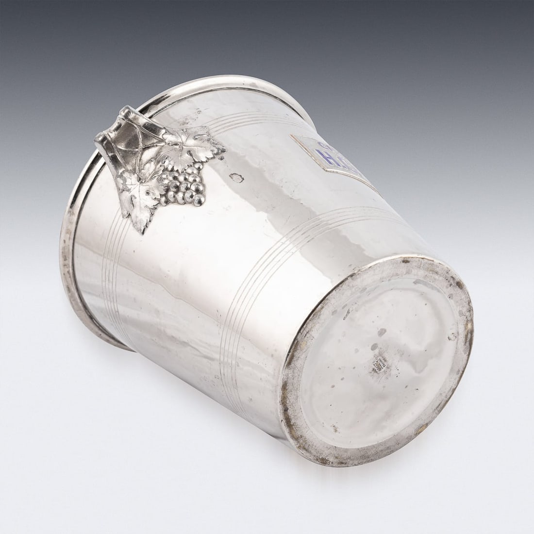 VINTAGE 20thC FRENCH SILVER PLATED H. GERMAIN CHAMPAGNE / WINE COOLER - 7