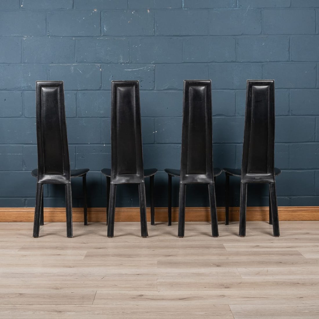 20thC ITALIAN SET OF FOUR "ALICE" DINING CHAIRS BY GIORGIO CATTELAN FOR EMMEPI - 5