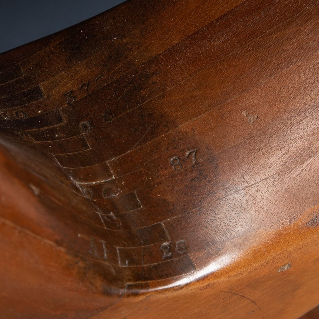 ANTIQUE 20thC ENGLISH FOUR-BLADE WOOD PROPELLER BY VICKERS VERNON c.1920 - 20