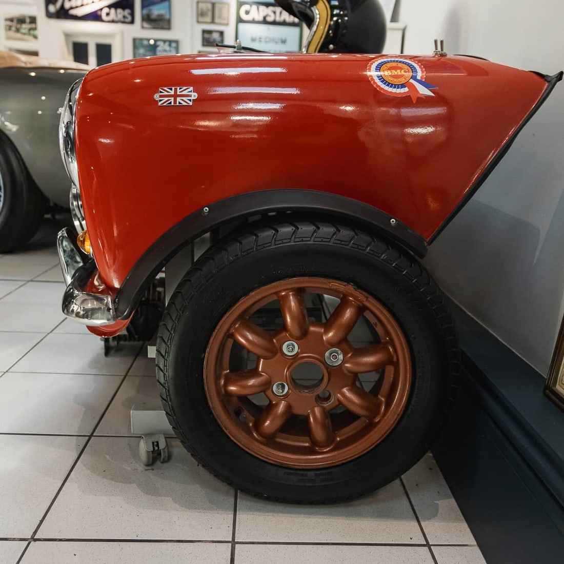 UNUSUAL 1964 MONTE CARLO RALLY REPLICA MINI FRONT END IN THE FORM OF A DESK - 4
