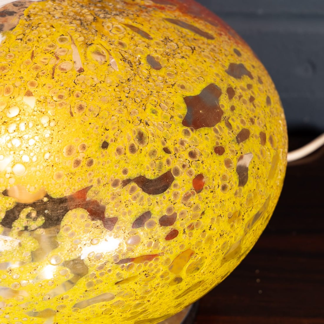 VINTAGE 20thC ITALIAN MURANO ART GLASS TABLE LAMP c.1970 - 8
