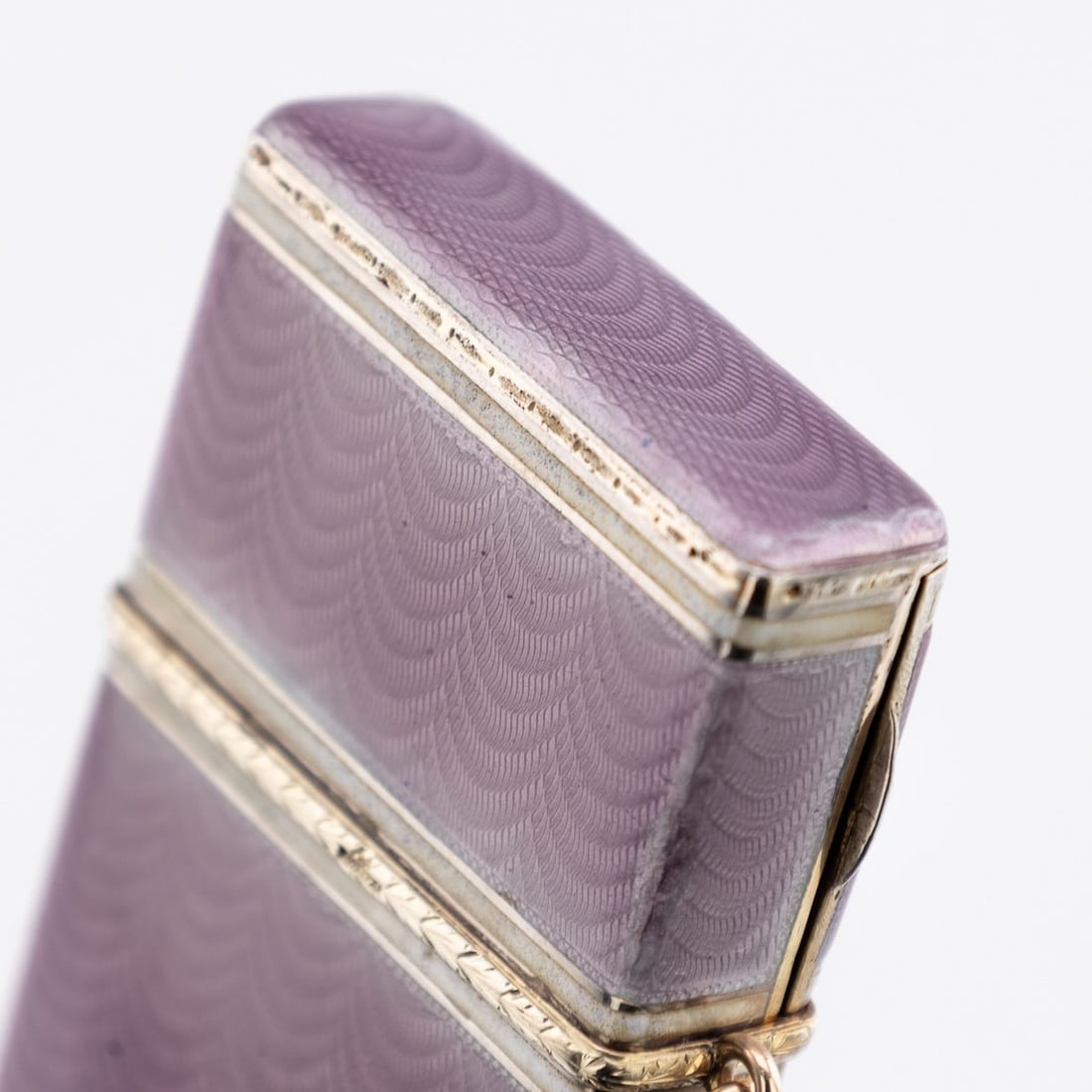 ANTIQUE 20thC RUSSIAN FABERGÉ GILT SOLID SILVER, ENAMEL & DIAMOND NECESSAIRE c.1900 - 18