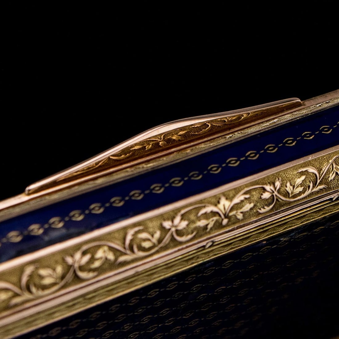 ANTIQUE 19thC GERMAN GOLD & ENAMEL IMPORTANT PRESENTATION SNUFF BOX, HANAU c.1830 - 12